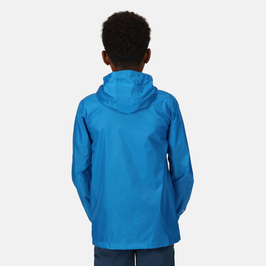Regatta Pack It III regenjas jongens blauw maat 15-16 jaar