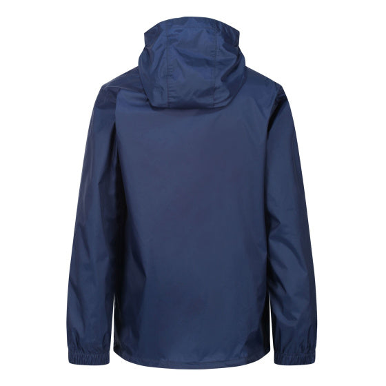 Load image into Gallery viewer, Regatta Pack It III regenjas jongens donkerblauw maat 7-8 jaar
