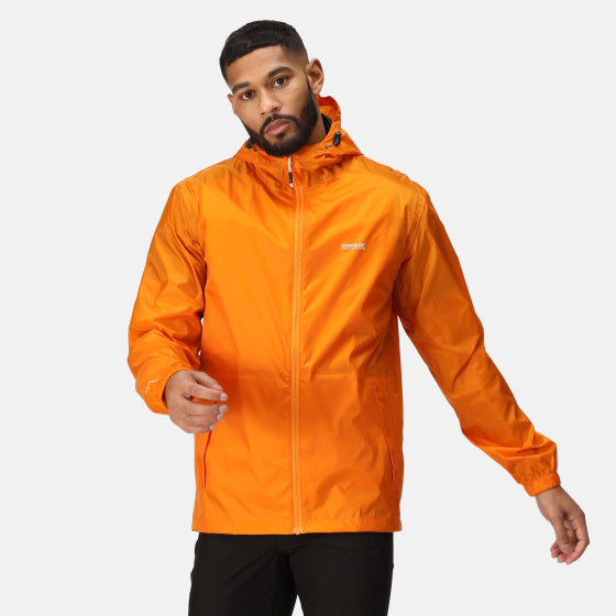 Load image into Gallery viewer, Regatta Pack It III regenjas oranje heren maat L
