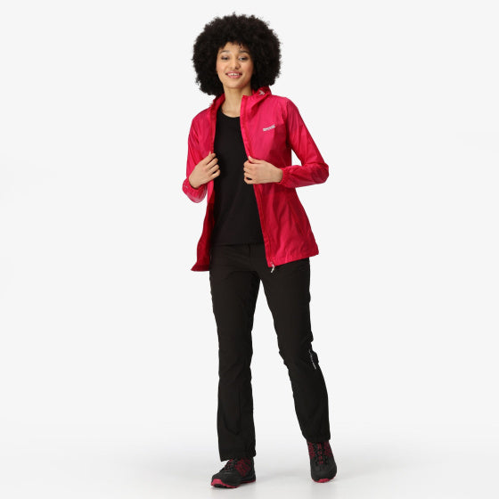 Load image into Gallery viewer, Regatta Pack it III shell jas dames roze maat M
