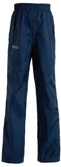 Load image into Gallery viewer, Regatta Regenbroek Pack It junior donkerblauw maat 9-10 jaar
