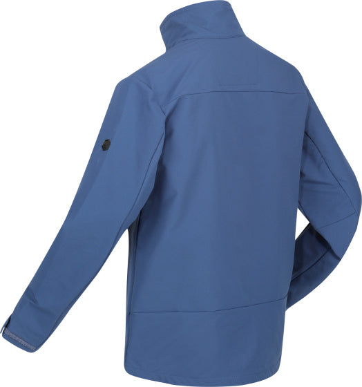 Regatta Overmoor softshelljas heren blauw maat XL