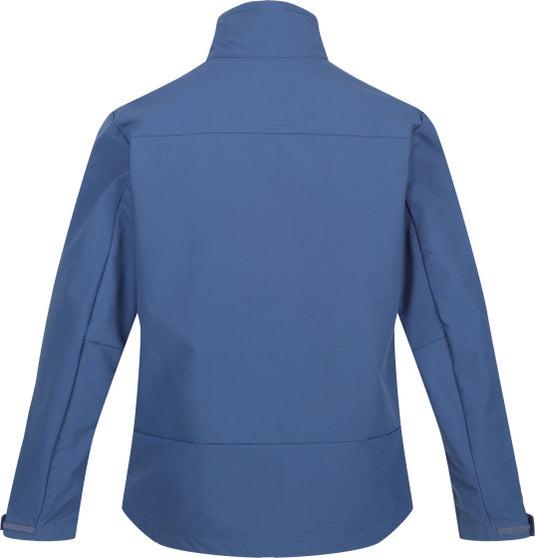 Regatta Overmoor softshelljas heren blauw maat XL