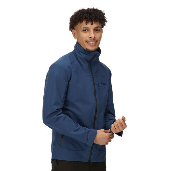 Load image into Gallery viewer, Regatta Overmoor softshelljas heren blauw maat XL
