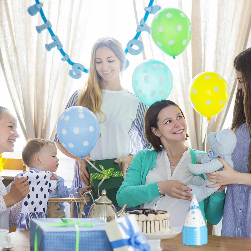 Load image into Gallery viewer, Relaxdays partyset geboorte jongen 19-delig
