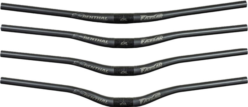 Load image into Gallery viewer, Renthal v3 fatbar lite carbon riser 760mm handlebar
