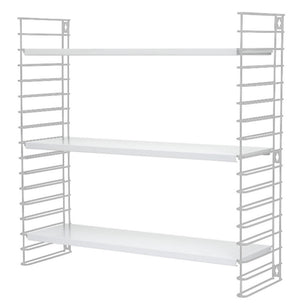 Tomado boekenrek retro geheel zwart 70x21x68cm