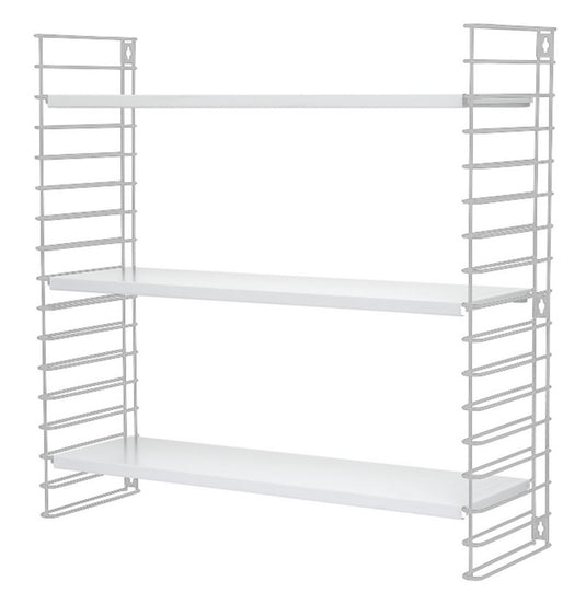 Tomado boekenrek retro geheel zwart 70x21x68cm