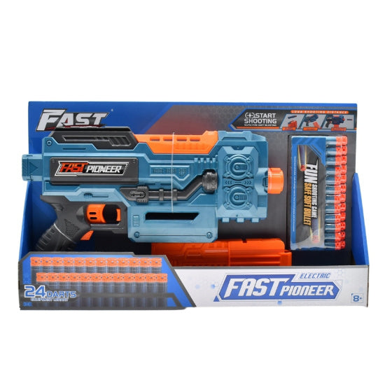 Load image into Gallery viewer, Fast pioneer Speelgoedpistool met Magazijn 24 kogels
