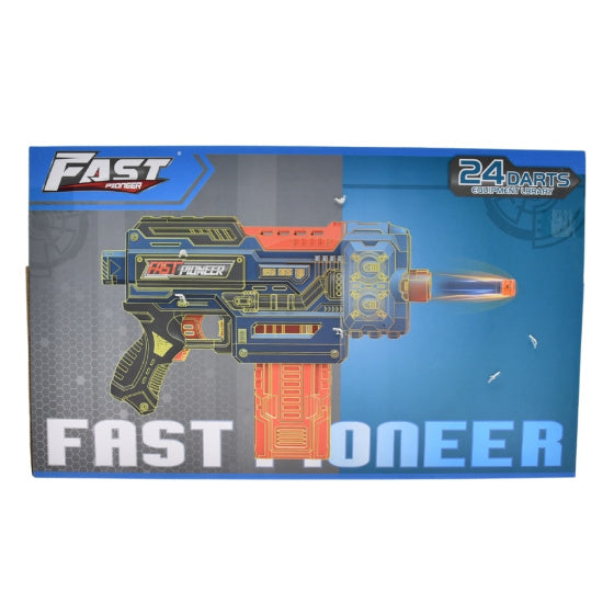 Load image into Gallery viewer, Fast pioneer Speelgoedpistool met Magazijn 24 kogels
