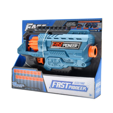 Fast pioneer Speelgoedpistool met Roterend Magazijn 16 kogels