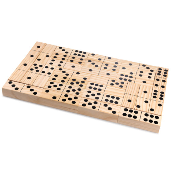 Load image into Gallery viewer, Grasshopper 4-in-1 Houten Garden Games Kubb Domino Jenga
