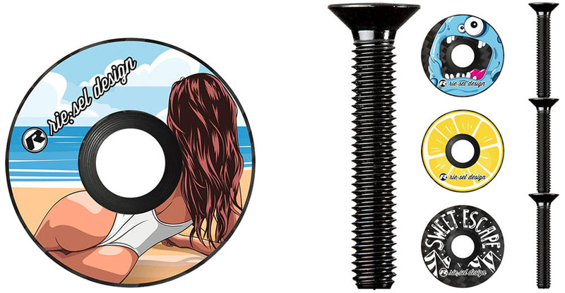 Load image into Gallery viewer, Rie:sel design stem:cap - ahead cap
