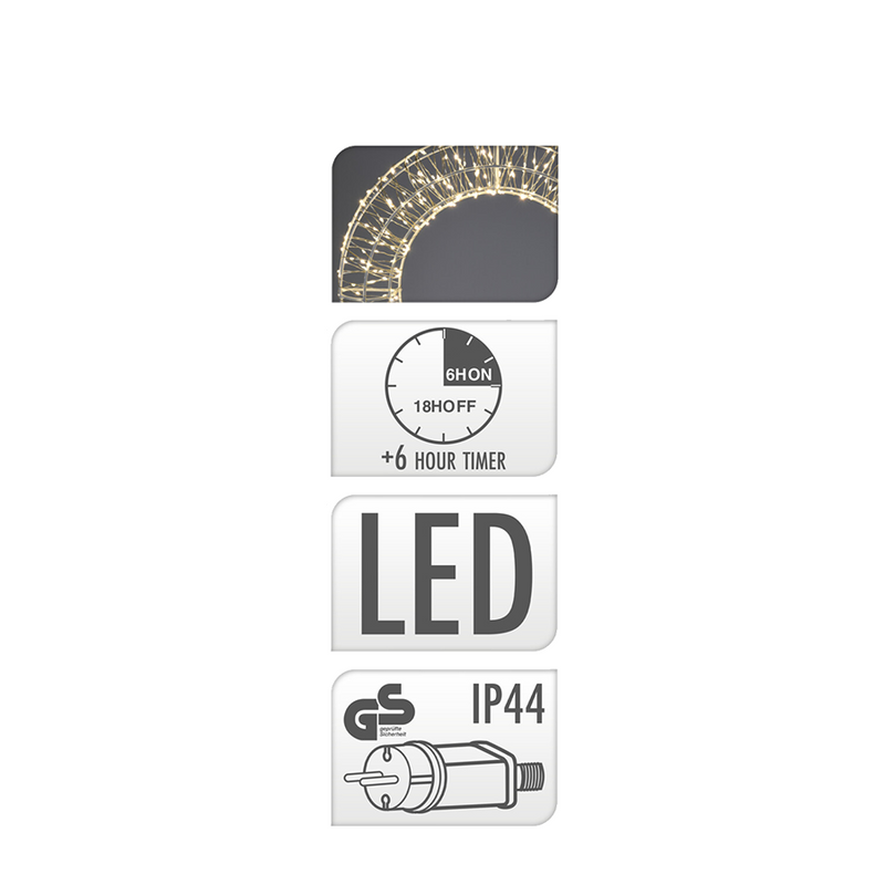 Afbeelding laden in galerijviewer, Ring led wit 480 leds ø38cm
