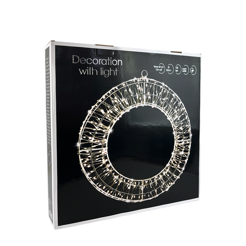 Afbeelding laden in galerijviewer, Ring led wit 720 leds ø50cm
