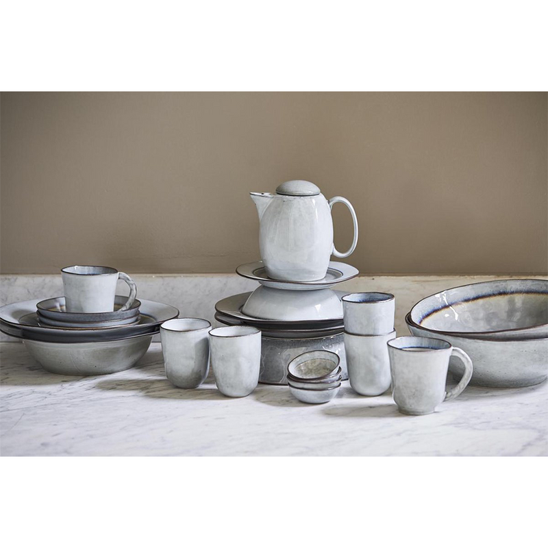 Afbeelding laden in galerijviewer, Riverdale schaal metz soft grey 30,5x19cm
