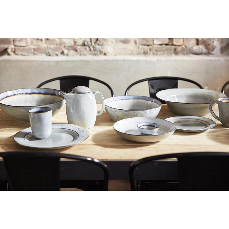 Afbeelding laden in galerijviewer, Riverdale schaal metz soft grey ø26cm
