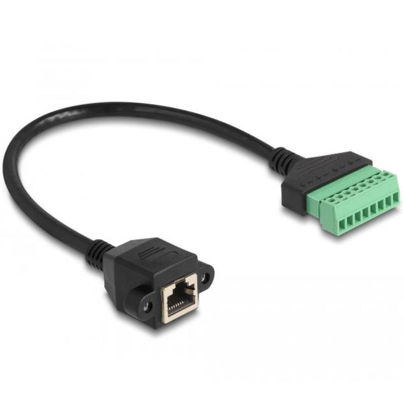 Load image into Gallery viewer, Rj45 naar klemmenblok adapter
