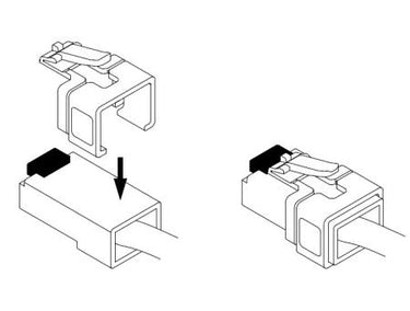 Delock rj45 repair clip starter set reserveonderdeel (16 clips)