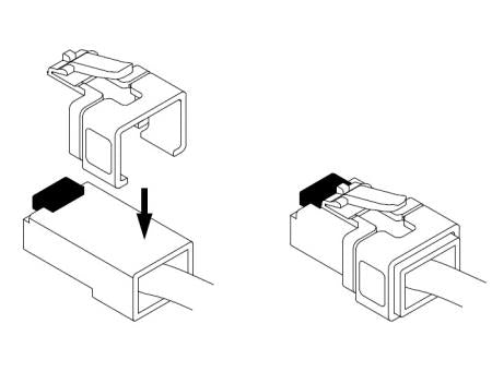 Load image into Gallery viewer, Delock rj45 repair clip set 1 reserveonderdeel (40 clips)
