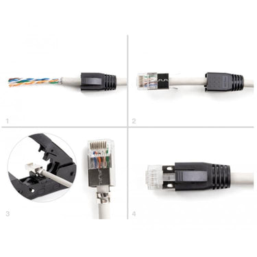 Abi rj45 stekker set
