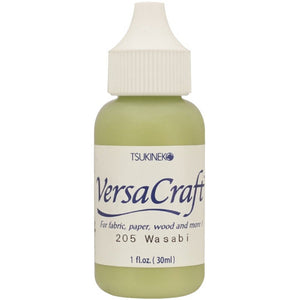 Tsukineko • versacraft reinker navulling inkt wasabi