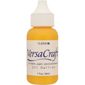 Tsukineko • versacraft reinker navulling inkt saffron