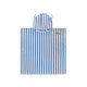 Roamer | blauwe katoenen strandponcho 65 x 65 cm