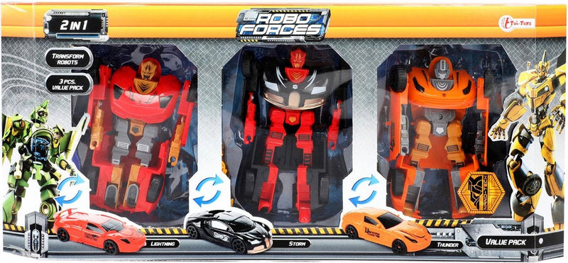 Load image into Gallery viewer, Toi-toys roboforces transformeer auto robot, 3st.

