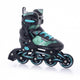 inline skates Dasty 82A softboot groen maat 37-40