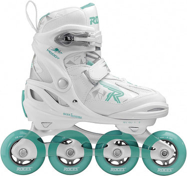 Roces Moody Tif inlineskates wit mintgroen maat 36-40