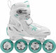 Roces Moody Tif inlineskates wit mintgroen maat 36-40