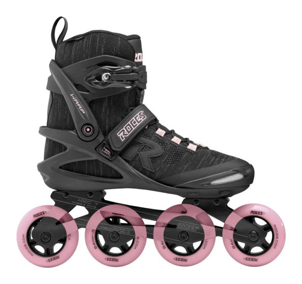 Load image into Gallery viewer, Roces Warp Thread W TIF 84 Inlineskates dames zwart roze maat 38
