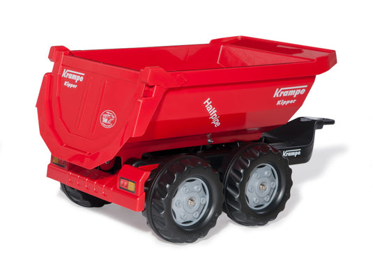 Rolly toys Aanhanger RollyHalfpipe 89 x 43 x 45 cm rood