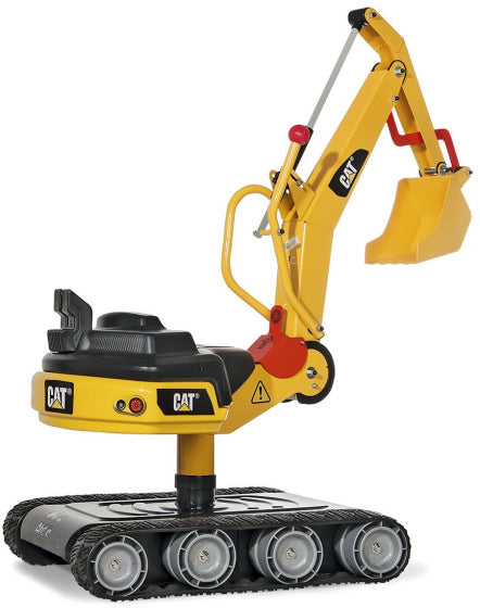 Load image into Gallery viewer, Rolly toys Graafmachine RollyDigger XL Cat 96 cm staal geel
