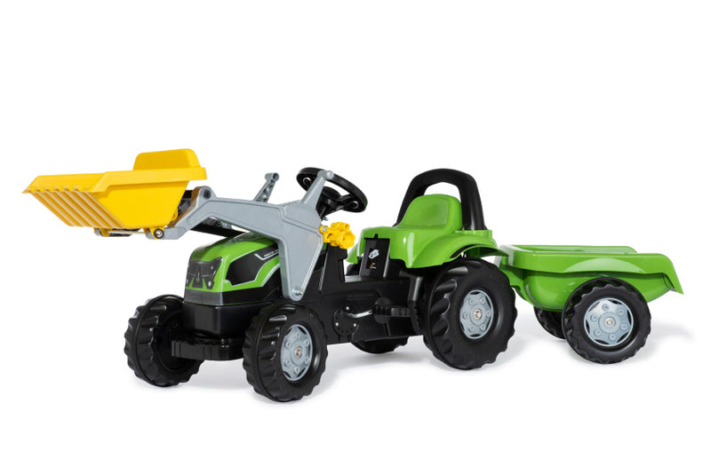 Load image into Gallery viewer, Rolly toys Traptractor met aanhanger RollyKid Deutz-Fahr 5115 G TB
