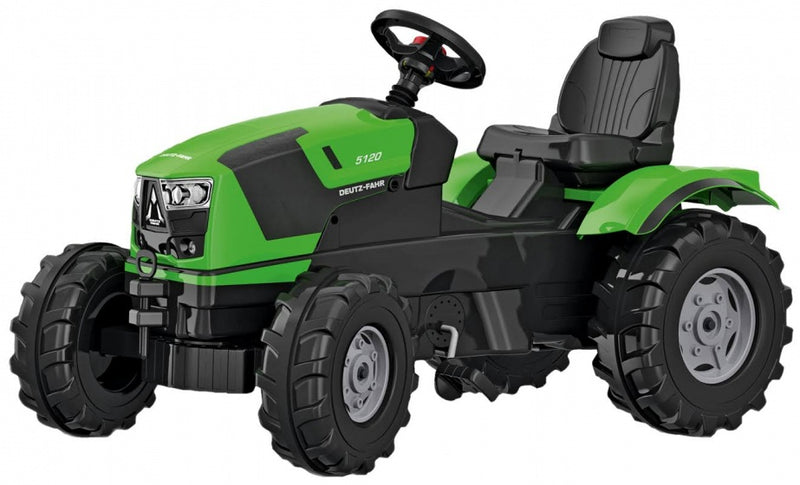 Load image into Gallery viewer, Rolly toys Traptractor RollyFarmtrac Deutz-Fahr 5120 groen zwart
