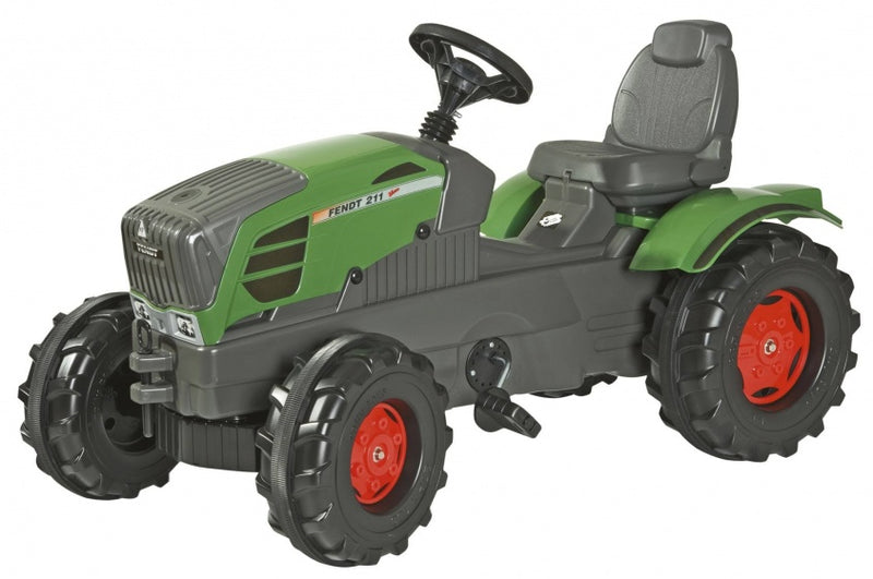 Load image into Gallery viewer, Rolly toys Traptractor RollyFarmtrac Fendt 211 Vario groen grijs
