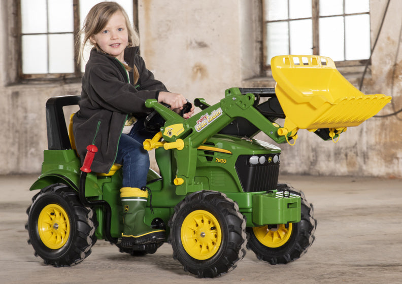 Load image into Gallery viewer, Rolly toys Traptractor RollyFarmtrac John Deere JD7930 groen
