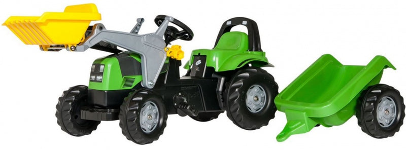 Load image into Gallery viewer, Rolly toys Traptractor met aanhanger RollyKid Deutz-Fahr 5115 G TB
