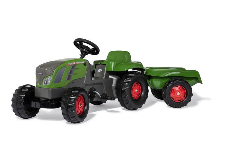 Load image into Gallery viewer, Rolly toys Traptractor RollyKid Fendt 516 Vario junior groen grijs
