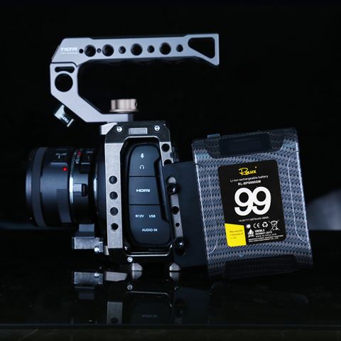 Load image into Gallery viewer, Rolux Mini V-Mount Battery Plate RL-AC12S
