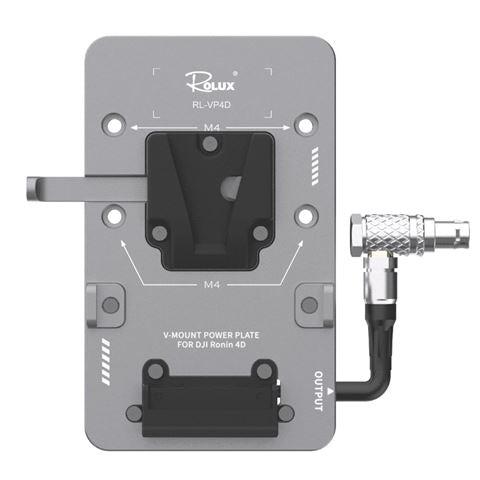 Load image into Gallery viewer, Rolux v-mount battery plate rl-vp4d voor dji ronin 4d
