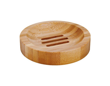 Croll denecke zeepbakje - bamboe - rond