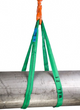 Rondstrop 2t wl=0.5mtr groen