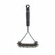 Rösle barbecueborstel 30,5 x 16,5 cm abs staal zwart