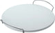 Rösle BBQ Pizzasteen 46,5 x 41 cm Wit Zilver
