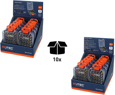 Rotec bitset | 34-delig | opti-line | ph-pz-t-sl-h-tt-sqd + bithouder - 827.9205