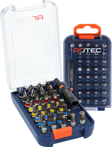 Load image into Gallery viewer, Rotec bitset | 34-delig | opti-line | ph-pz-t-sl-h-tt-sqd + bithouder - 827.9205
