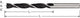 Rotec machinale houtboor 3,0x33 61 mm - 10 stuk(s) - 2350301